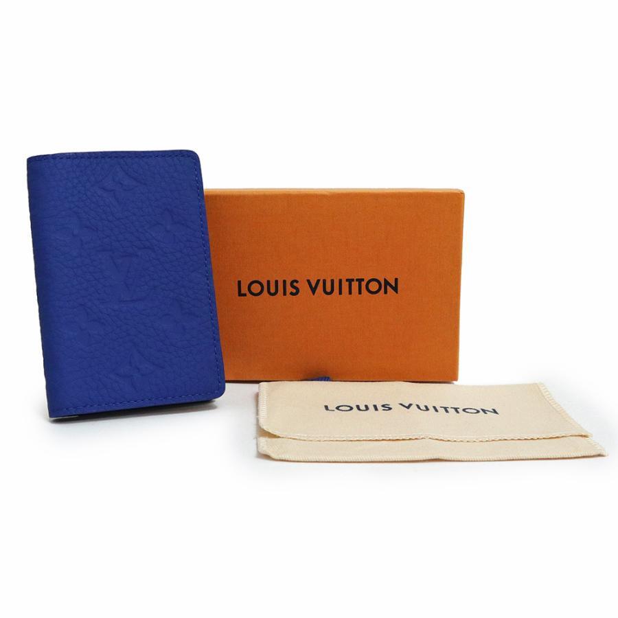 LOUIS VUITTON Pocket Organizer Taurillon Monogram Leather Racing 