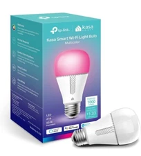 Kasa Smart Light Bulb - LED Multicolor Smart Wi-Fi Alexa Google 1000 Lumens A19