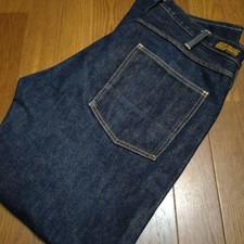 Iron Heart 21oz Selvedge Denim Double Knee Logger Jeans Indigo Size 36
