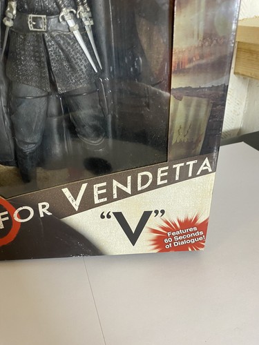 NECA v for Vendetta Collectible Action Figure 12 Inch With Sounds SL - Picture 2 of 16