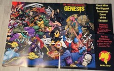 Vintage Poster Genesis In The Beginning Malib...