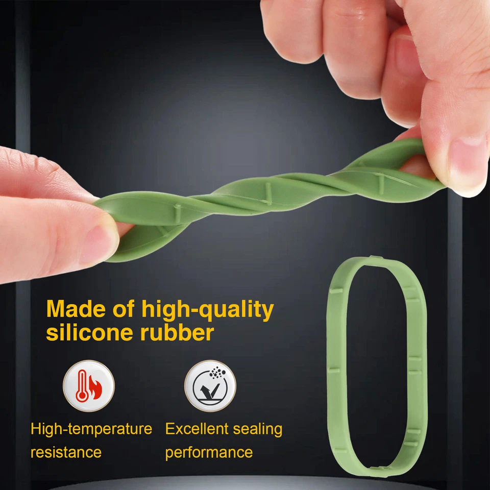 8x Juntas de colector de admisión para Land Rover Range Rover 5,0 L V8 2010-2013 Foto 2 de 4