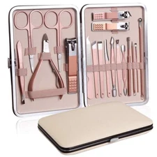 Manicure Kit, pedicure tools for feet Nail Clipper Manicure Pedicure kit 18 Pcs 