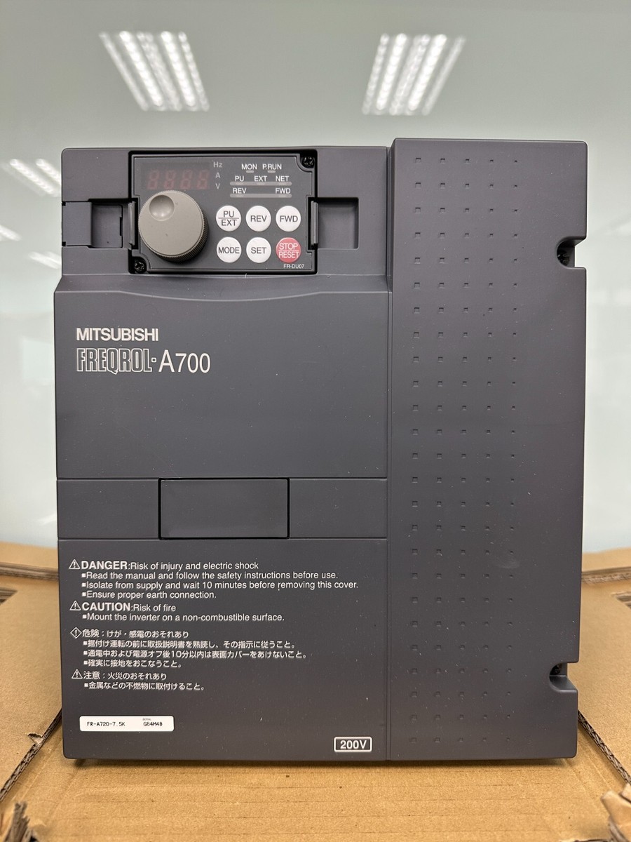 三菱電機 FREQROL-A700シリーズインバーター FR-A720-7.5K Mitsubishi FREQROL-A700 FR-A720-7.5K Inverter | eBay