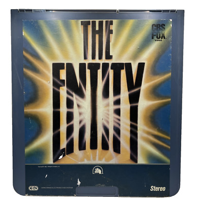 The Entity Movie CEDs RCA Video Disc (1982 ) Barbara Hershey