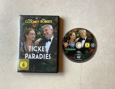 TICKET INS PARADIES - DVD - GEORGE CLOONEY + JULIA ROBERTS - NEUWERTIG 1x GESEHE