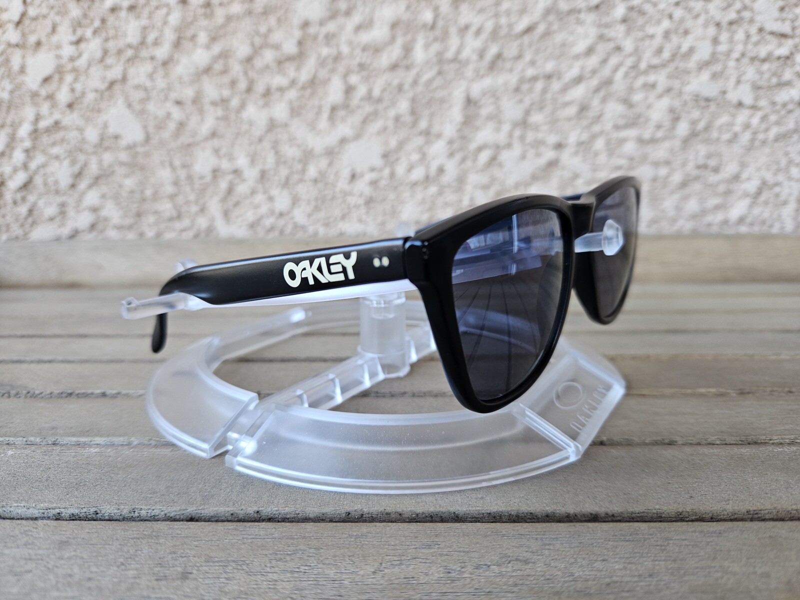 Oakley Frogskins First Gen Matte Black Grey Asian Fit Japan Made