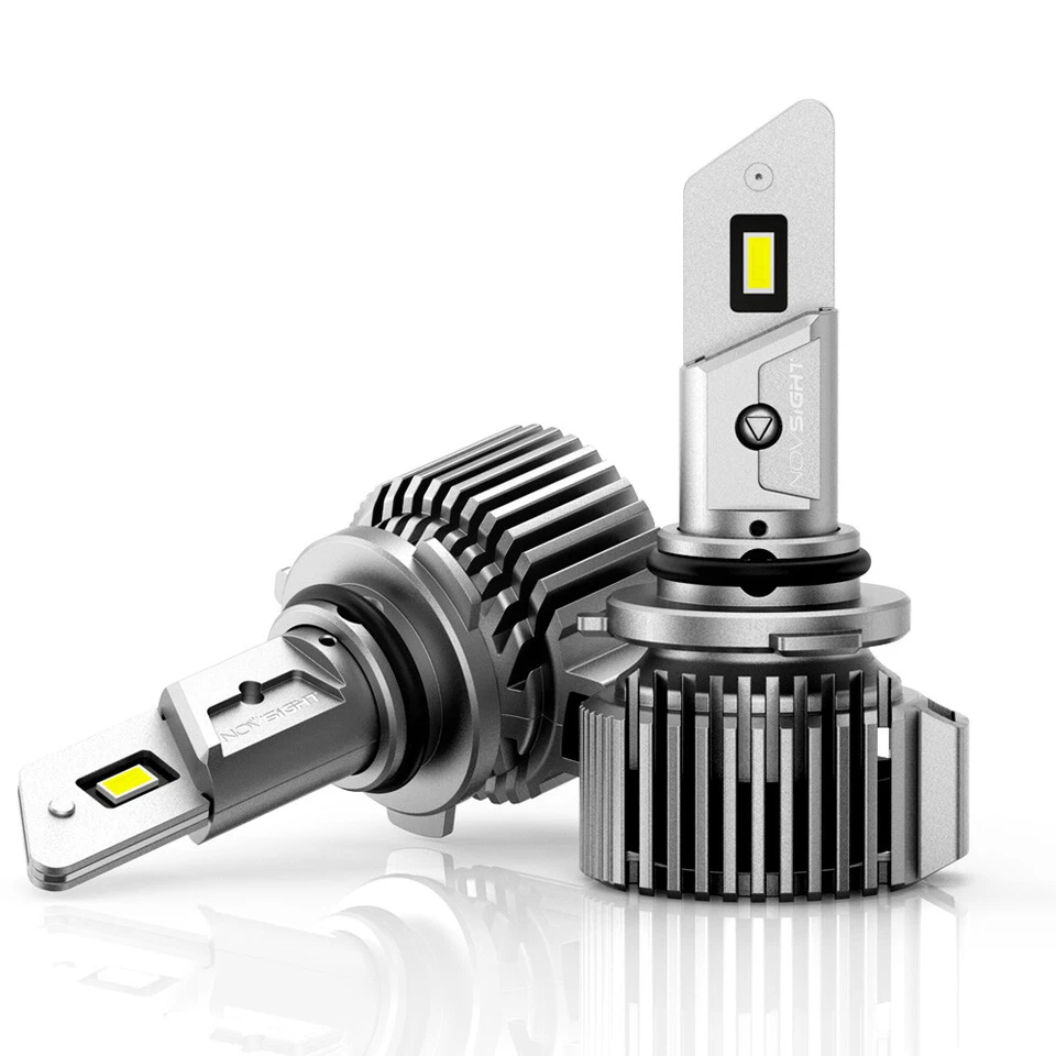 Set of 2 Novsight 9006 LED Headlights Low Beam Bulbs 20000LM Bright Xenon white - Image 4 of 4