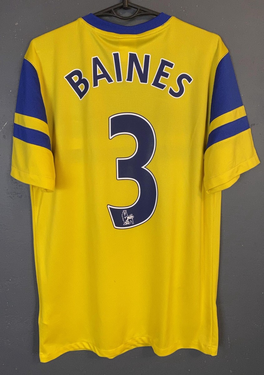 MEN'S FC EVERTON 2013/2014 LEIGHTON BAINES SOCCER FOOTBALL SHIRT