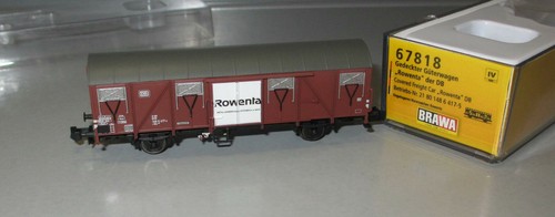 Brawa N 67818 Güterwagen Gbs 245 "Rowenta" der DB, Epoche IV _N951 | Zustand: Neu