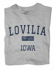Lovilia Iowa IA T-Shirt EST