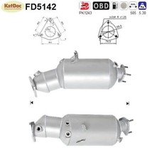 ✅ Ruß-Partikelfilter für Audi A6, 2.0 TDI, 100/120/125kW, Euro 5