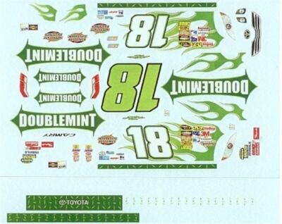 Winscals #18 Doublemint 2010 Kyle Busch 1/24 waterslide Nascar decal