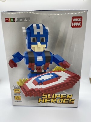 Hawk Blocks Wise Hawk Sliper Heroes Mini Blocks #2440 499 Pieces. Sealed Box. | eBay