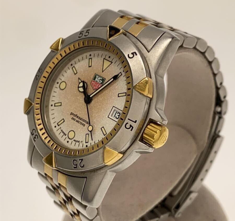 TAG Heuer Professional Silver Men's Watch 955713 for sale online