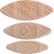 Wooden Jointing Biscuits for Biscuit Jointers No.0 - No. 10 - No. 20 UK Stock