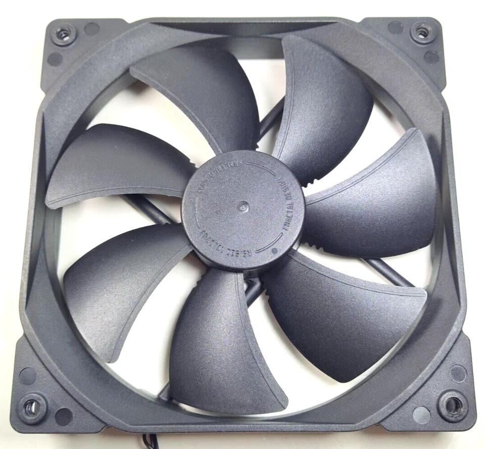 3x Fractal Design Dynamic X2 GP-14 140mm Case Fans Black 3-Pin New OEM - Image 4 of 4