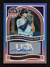 2024 Panini Stars and Stripes Platinum 1/1 Thomas Stewart #NTS-TS Auto 0j81