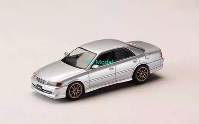 BN HobbyJapan 1:64 Silver Chaser X100 Sports Model Diecast Metal Car 