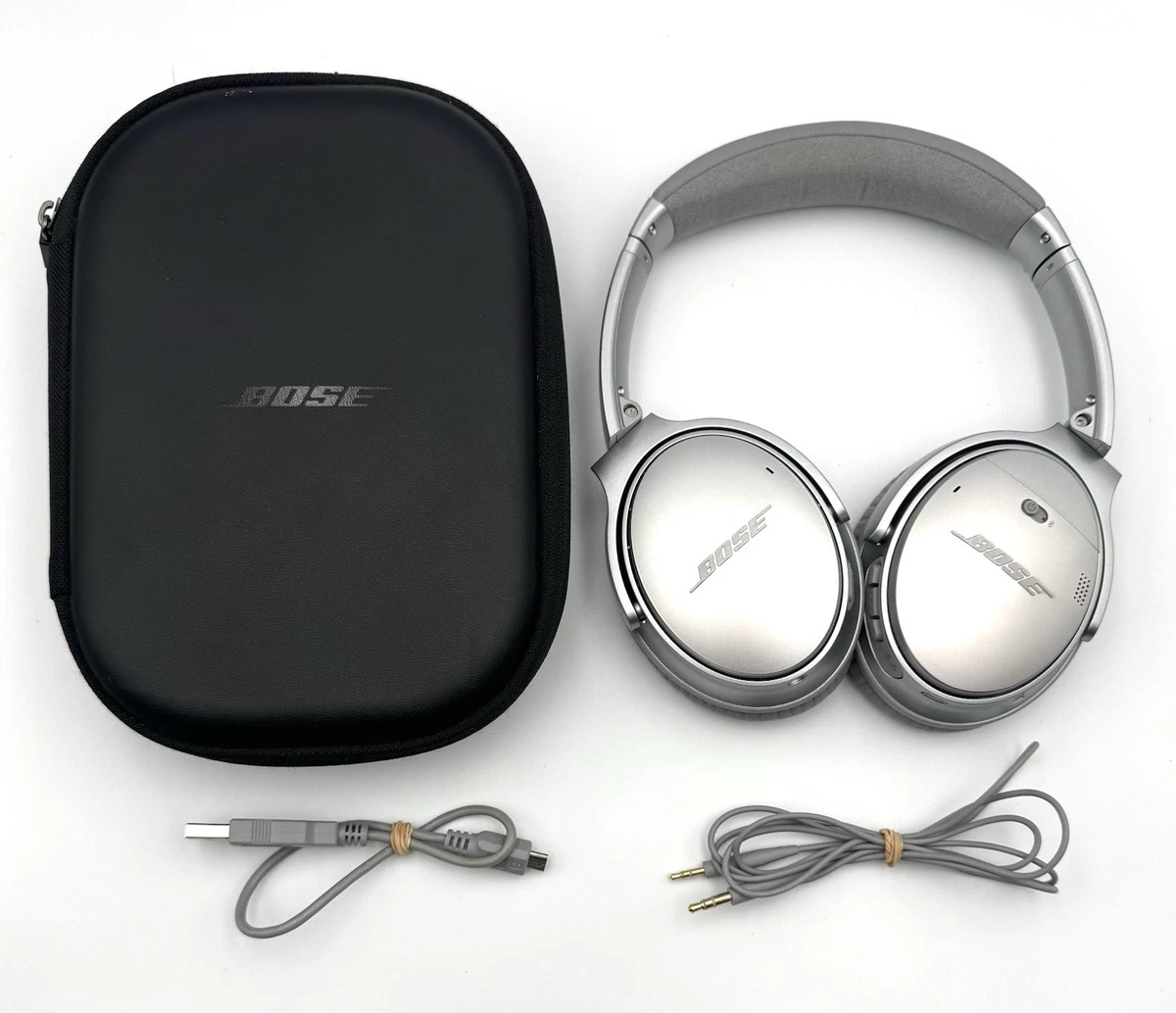 Bose QuietComfort 35 II Silver Headphones for Sale | Shop New
