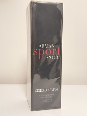 Armani Code Sport Eau De Toilette 125ml Rare Sealed