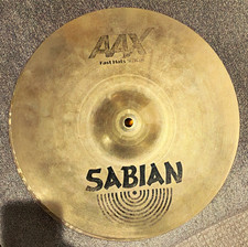 Sabian AAX Fast Hats 14 in Hi-Hat Cymbals 2-Piece (Includes Hi-Hat)