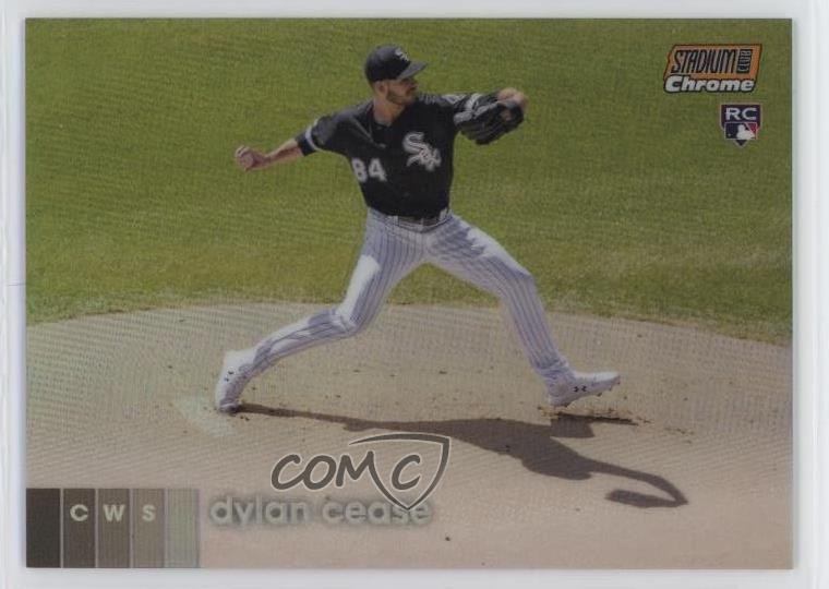 2020 Topps Stadium Club Chrome Orange Refractor 8/25 Dylan Cease #23 03jh