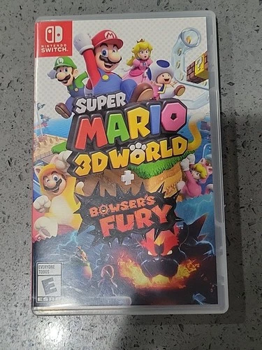 Super Mario 3D World Bower's Fury Nintendo Switch Tested Working