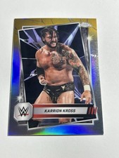 2025 Topps Chrome WWE Karrion Kross /13 Black Gold Refractor