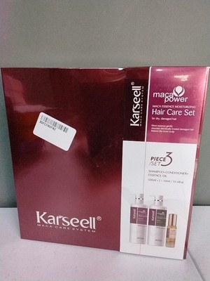 Karseell Dry Damaged Hair Care Set Shampoo Conditioner Essence Oil Kit