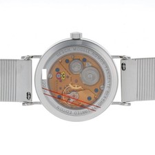 Nomos Tangente 35 Glashütte Limited Edition on Bracelet Silver 35mm - TAN1711W2G 7