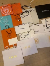 Multiple Designer Bags including Hermès, Saint Laurent, Dior, Chanel, Loewe (Use