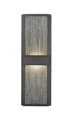 Z-Lite 577B-LED Eclipse 24" Tall Marine Grade LED Outdoor Wall - Black - Picture 8 of 9