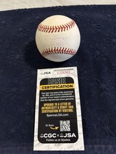 Willie Stargell HOF 88 Signed ONL Leonard S Coleman Baseball  JSA COA Vintage