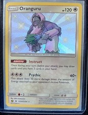 Pokemon TCG Oranguru SV44/SV94 Holo Hidden Fates: Shiny Vault Shiny Holo