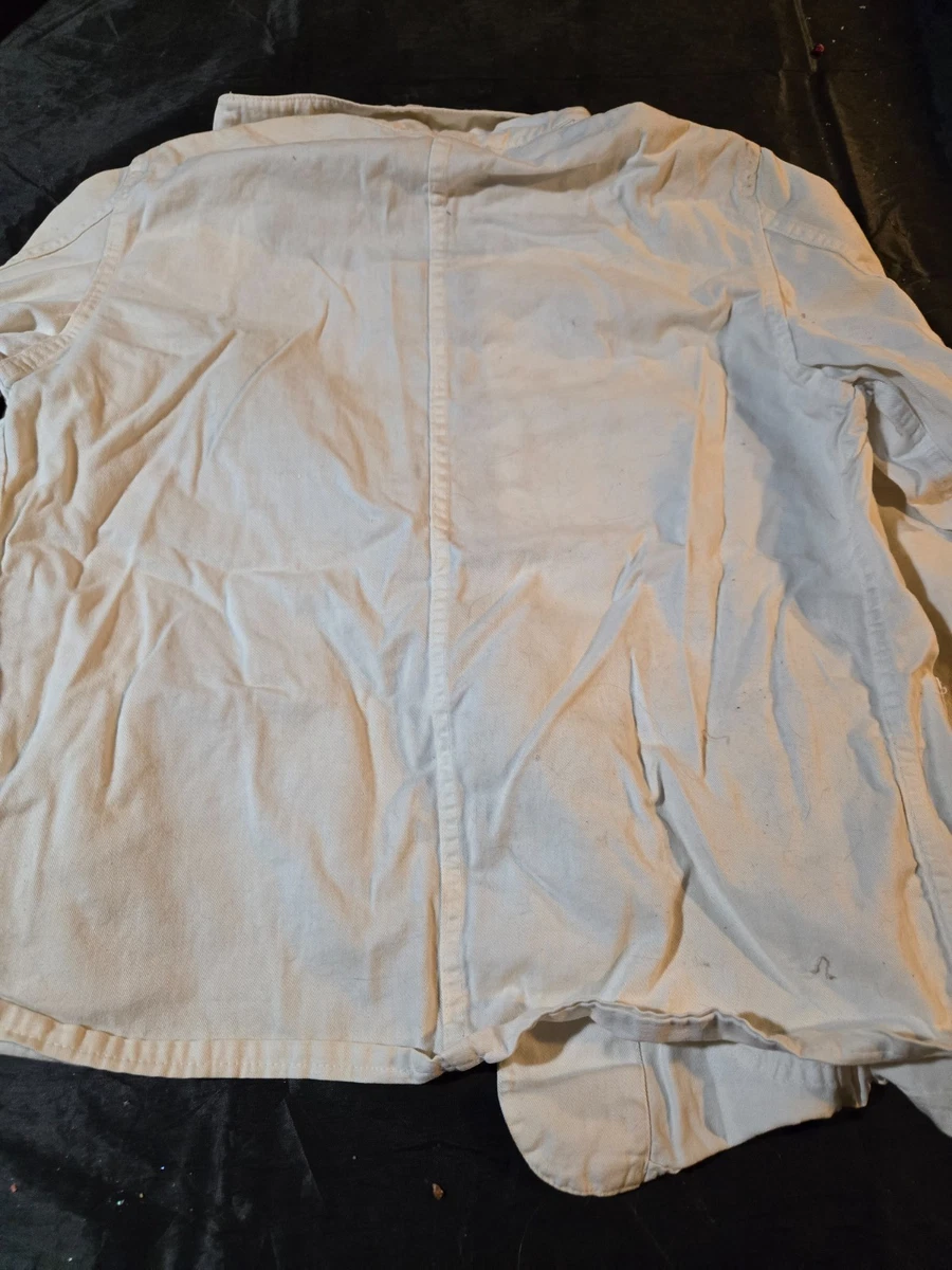 Vintage White Lab Coat, Mens size 40