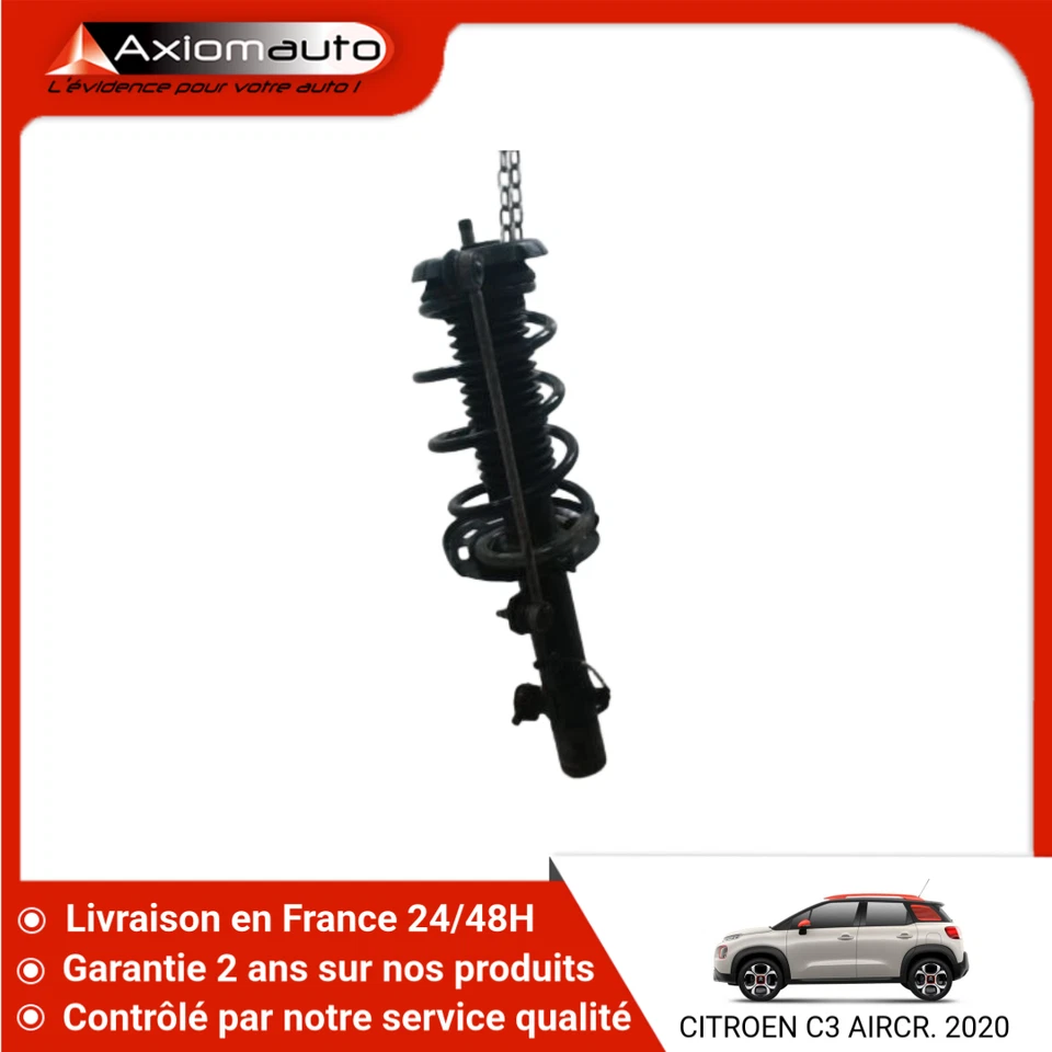 🇫🇷 AMORTISSEUR AVANT GAUCHE CITROEN C3 AIRCR. ➤9827238980 ♻️ - Photo 1/1