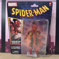 Spider-Man Retro Marvel Legends Elektra Natchios Daredevil 6-Inch Action Figure