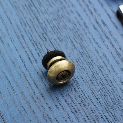 2Pcs Reusable Iron Guitar Strap Locks Replacement End Pins for Acoustic Electric