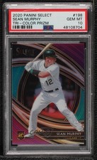 2020 Panini Select Premier Tri-Color Prizm Sean Murphy #198 PSA 10 GEM MT 04hd