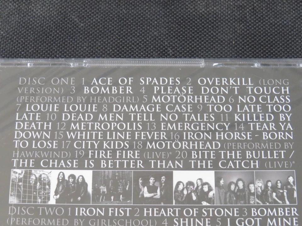 Motörhead - The Best Of (NEW SEALED 2 x CD 2006) MOTORHEAD ACE OF SPADES BOMBER - Image 4 of 4