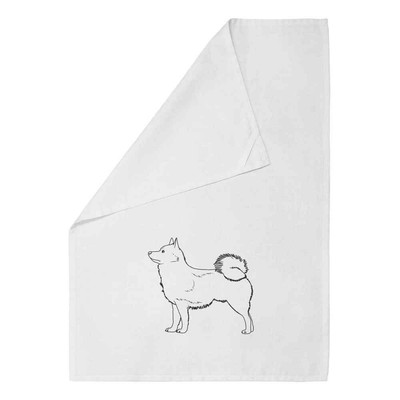 Geschirrtuch/Geschirrtuch 'Schipperke Dog' aus Baumwolle (TW040524)