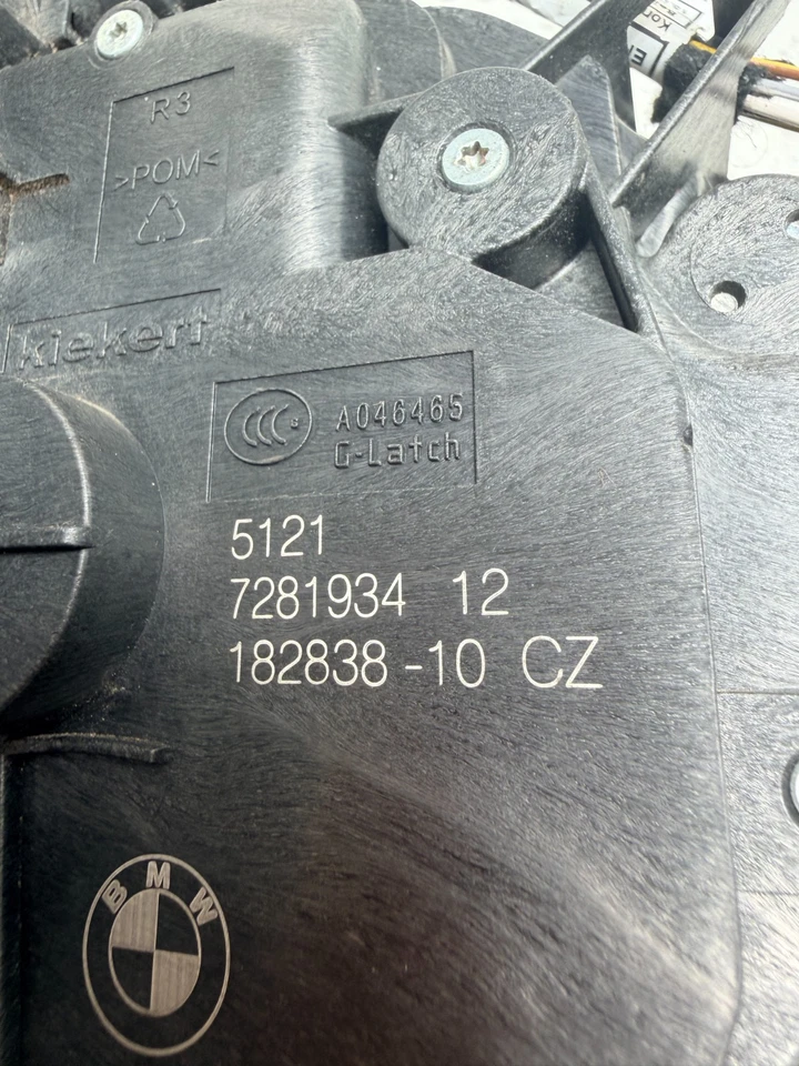 2016-2022 MINI COOPER FRONT RIGHT SIDE DOOR LATCH LOCK ACTUATOR OEM 51217281934 Foto 4 de 4