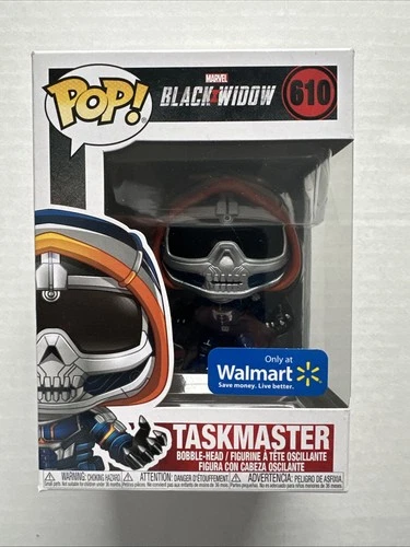 Funko Pop Marvel Black Widow Movie Taskmaster #610 Walmart Exclusive