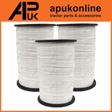 3x 200m x 20mm Dr&auml;hte Elektrozaun Polyband Reitsport Kleinhalteumfang
