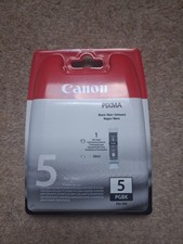 New sealed Canon PIXMA 5PGBK PGI-5BK cartridge printer ink black