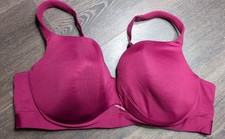 Cacique Bra 42D Lightly Lined Pink Balconette New Without Tag (965D)
