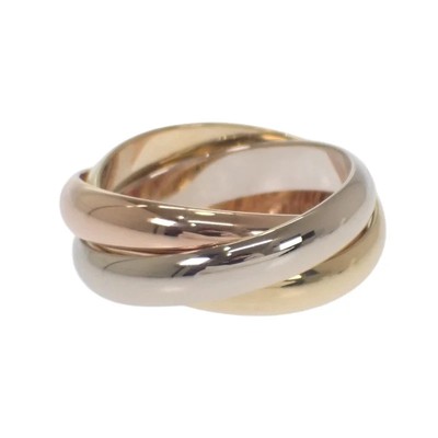 Cartier Trinity großer Ring Größe 54 (US 7) K18 Gelb-/Rosa-/Weißgold TGIS