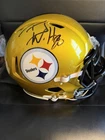 TJ Watt Signed Pittsburgh Steelers Authentic Full Size Flash Helmet Beckett Holo