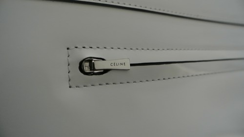 Celine Diamond Clutch Shoulder Bag in Spazzolato Calfskin, Retail $2,300 NEW. - Picture 6 of 10